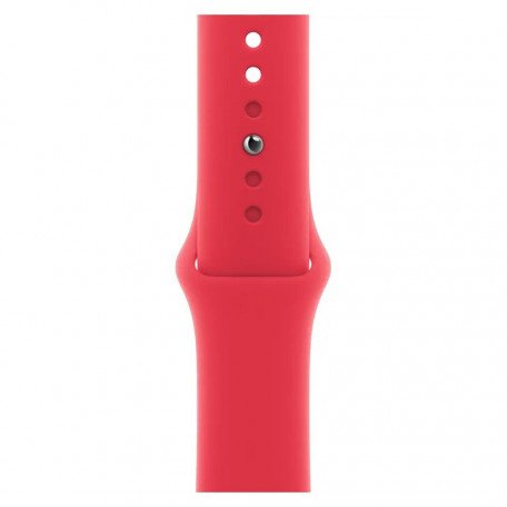 Смарт-годинник Apple Watch Series 9 GPS + Cellular 41mm PRODUCT RED Alu. Case w. PRODUCT RED Sport Band - S/M (MRY63)  Фото №1