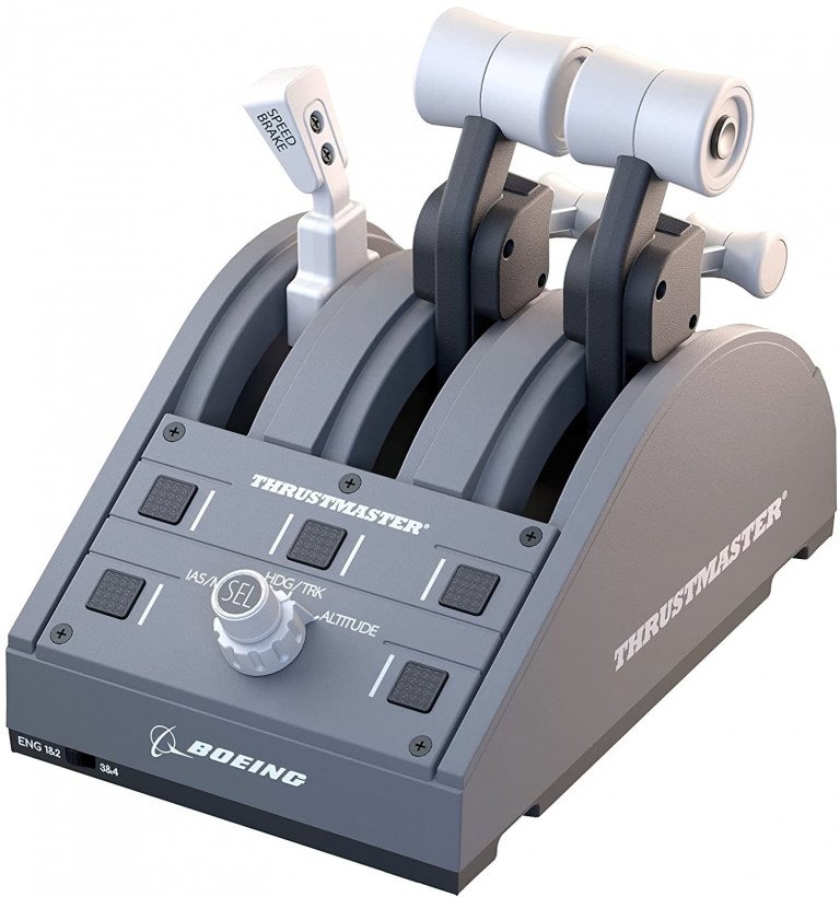 Джойстик, важіль управління двигуном Thrustmaster TCA Yoke Pack (4460210)  Фото №1