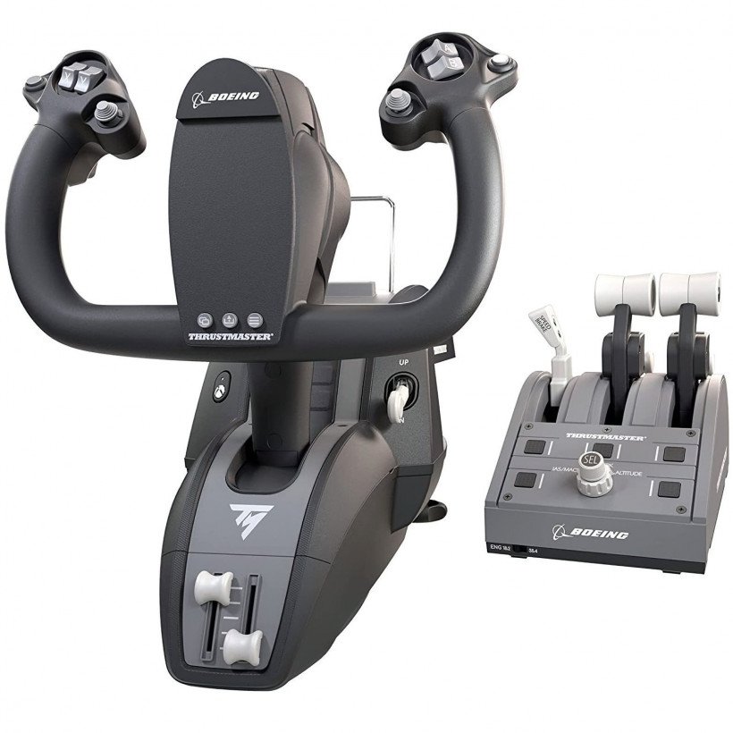 Джойстик, важіль управління двигуном Thrustmaster TCA Yoke Pack (4460210)  Фото №4