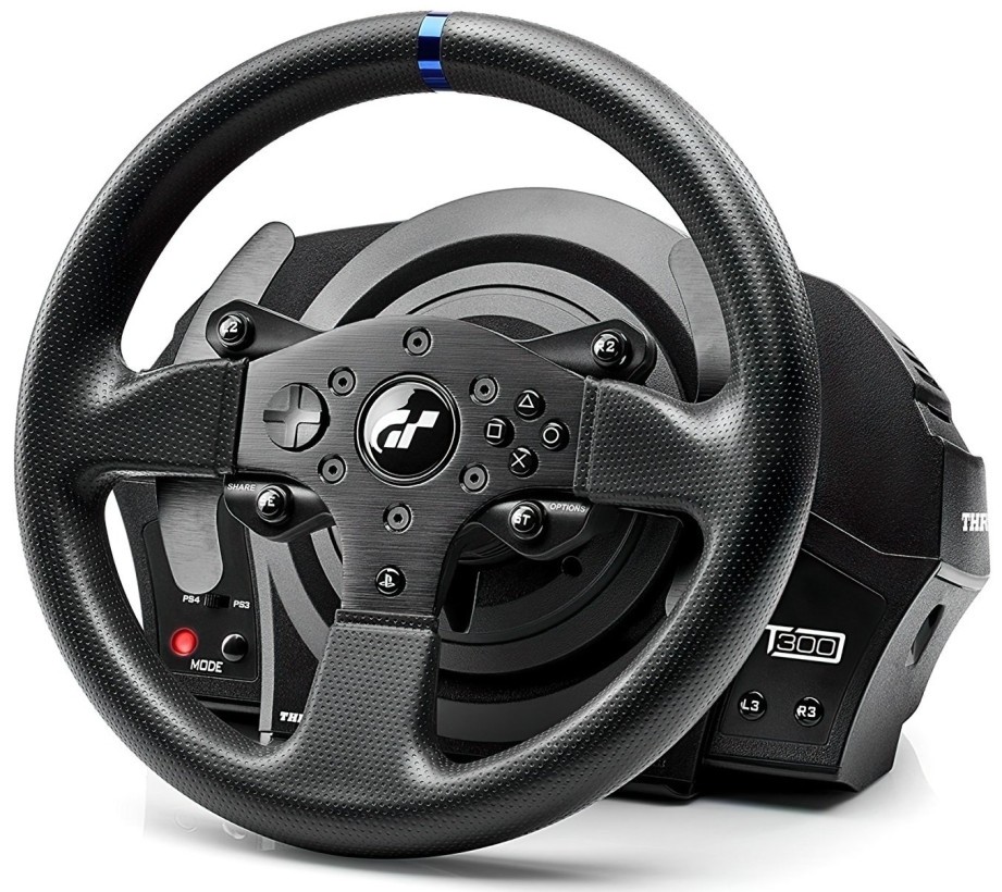 Комплект (кермо, педалі) Thrustmaster T300 RS GT EditionOfficial Sony licensed (4160681)  Фото №1