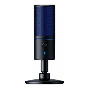 Мікрофон для ПК/ для стрімінгу, подкастів Razer Seiren X PS4 Black/Blue (RZ19-02290200-R3G1)