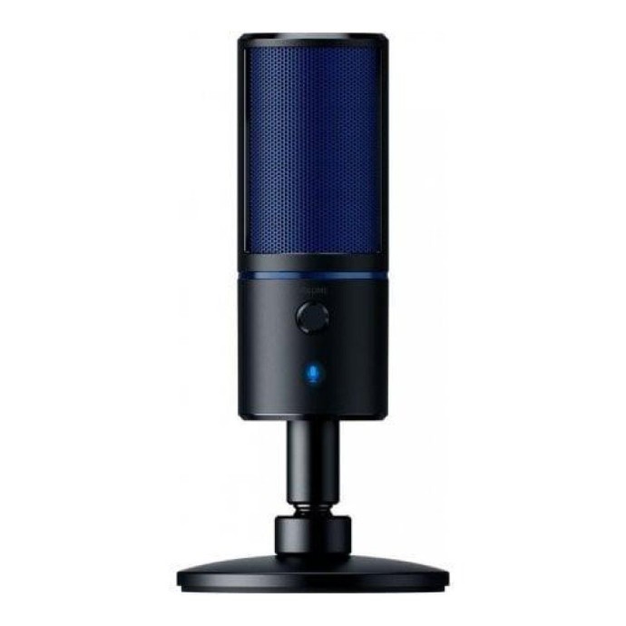 Мікрофон для ПК/ для стрімінгу, подкастів Razer Seiren X PS4 Black/Blue (RZ19-02290200-R3G1)