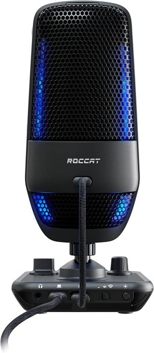 Мікрофон для ПК/ для стрімінгу, подкастів ROCCAT Torch RGB (ROC-14-912)  Фото №1