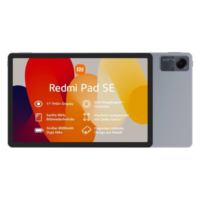 Планшет Xiaomi Redmi Pad SE 8/256GB Graphite Gray (Global EU)  Фото №0