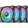 Вентилятор Thermaltake Riing Duo 12 RGB Радиатор Fan TT Premium Edition 3-Pack (CL-F073-PL12SW-A)