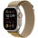 Смарт-часы Apple Watch Ultra 2 GPS + Cellular 49mm Natural Titan. Корпус w. Tan Alpine Loop - Medium (MX4F3)