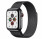 Apple Watch Series 5 LTE 40mm Space Black Steel w. Space Black Milanese Loop - Space Black Steel (MWWX2/MWX92)