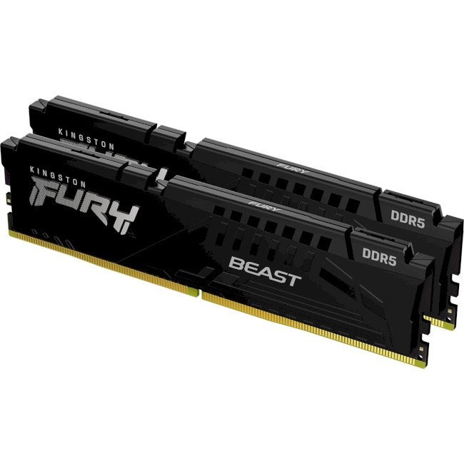 Память для настольных компьютеров Kingston FURY 16 GB (2x8GB) DDR5 6000 MHz Beast RGB (KF560C36BBEAK2-16)  Фото №0