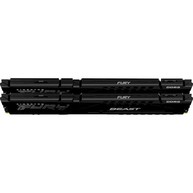 Память для настольных компьютеров Kingston FURY 16 GB (2x8GB) DDR5 6000 MHz Beast RGB (KF560C36BBEAK2-16)  Фото №1