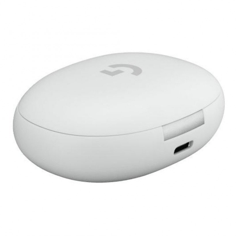 Навушники TWS Logitech FITS White (985-001183)  Фото №1