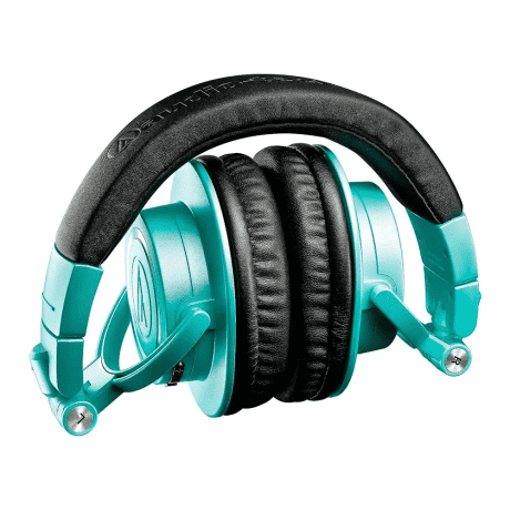 Навушники з мікрофоном Audio-Technica ATH-M50XBT2 Ice Blue  Фото №3
