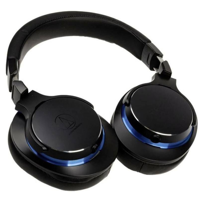 Наушники с микрофоном Audio-Technica ATH-MSR7BK Black  Фото №3