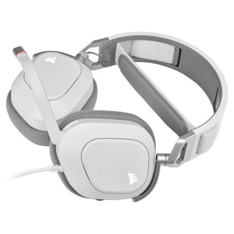 Наушники с микрофоном Corsair HS80 RGB USB White (CA-9011238)  Фото №2