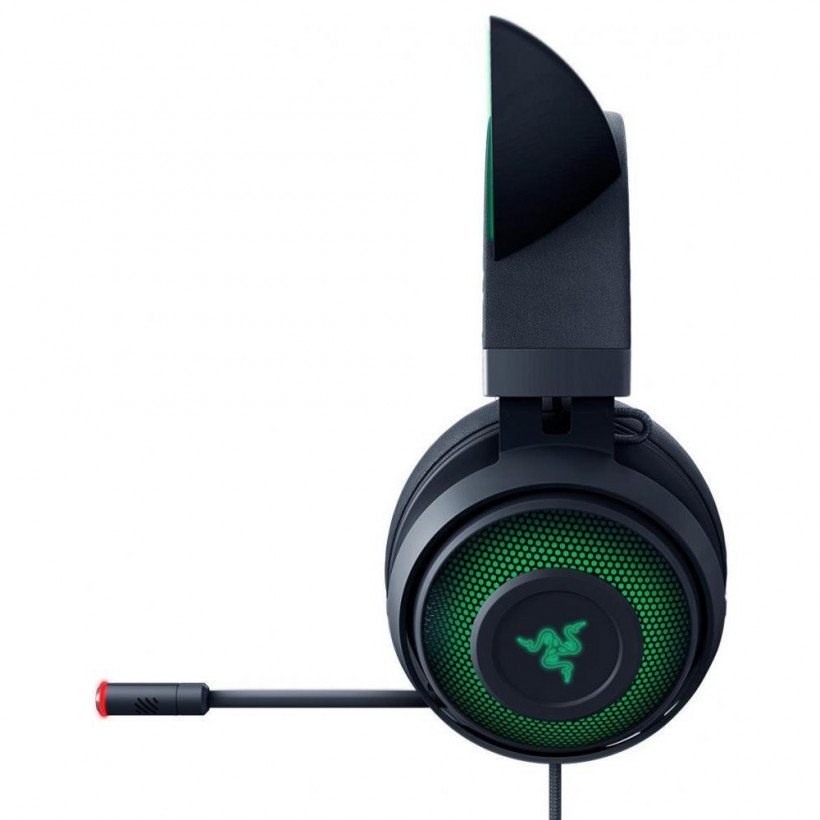 Навушники з мікрофоном Razer Kraken Kitty Edition Black (RZ04-02980100-R3M1)  Фото №1