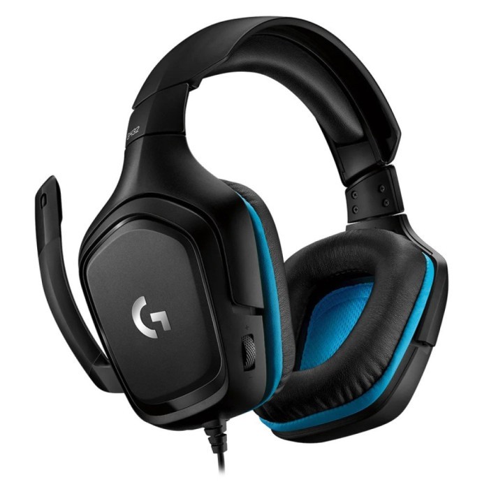 Наушники с микрофоном Logitech G432 (981-000770)  Фото №0