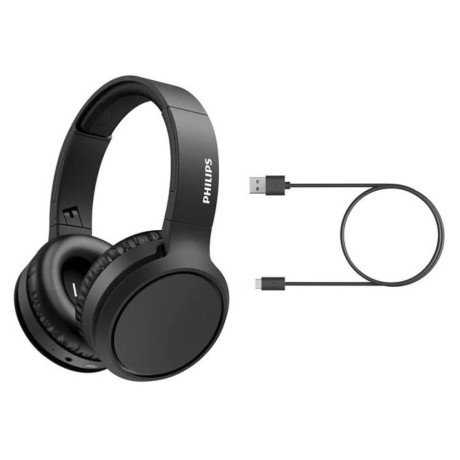 Навушники з мікрофоном Philips TAH5205 Black  Фото №4