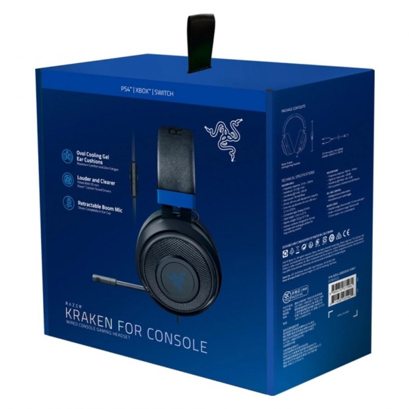 Навушники з мікрофоном Razer Kraken for Console (RZ04-02830500-R3M1)  Фото №3