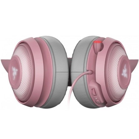 Навушники з мікрофоном Razer Kraken Kitty Edition Quartz (RZ04-02980200-R3M1)  Фото №2