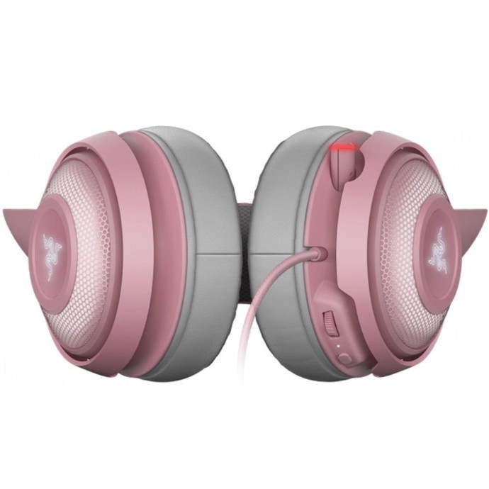Наушники с микрофоном Razer Kraken Kitty Edition Quartz (RZ04-02980200-R3M1)  Фото №2