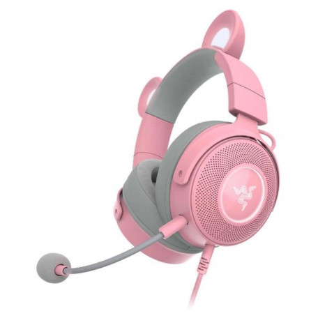 Навушники з мікрофоном Razer Kraken Kitty V2 PRO Quartz (RZ04-04510200-R3M1)  Фото №2