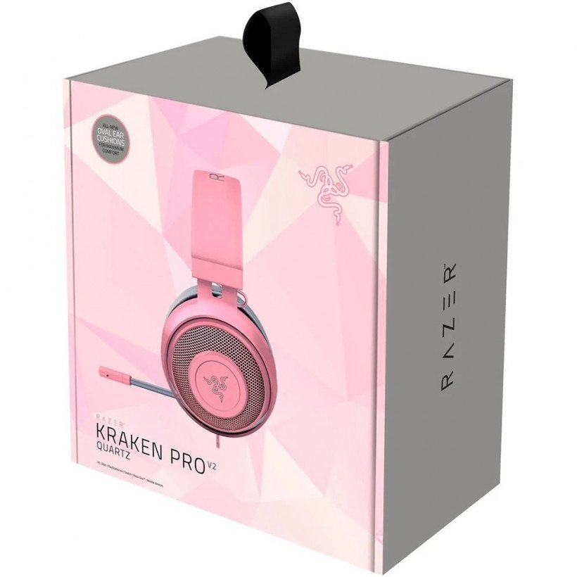 Навушники з мікрофоном Razer Kraken Multi Platform Quartz Edition (RZ04-02830300-R3M1)  Фото №3