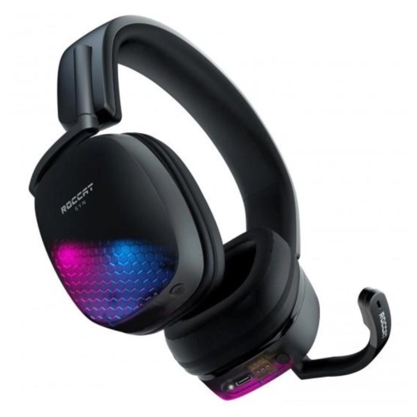 Наушники с микрофоном ROCCAT SYN Max Air Black (ROC-14-155-02)  Фото №0