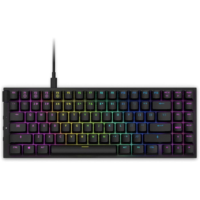 Клавіатура NZXT Compact Gateron Red Switches US EN Layout Black (KB-175US-BR)