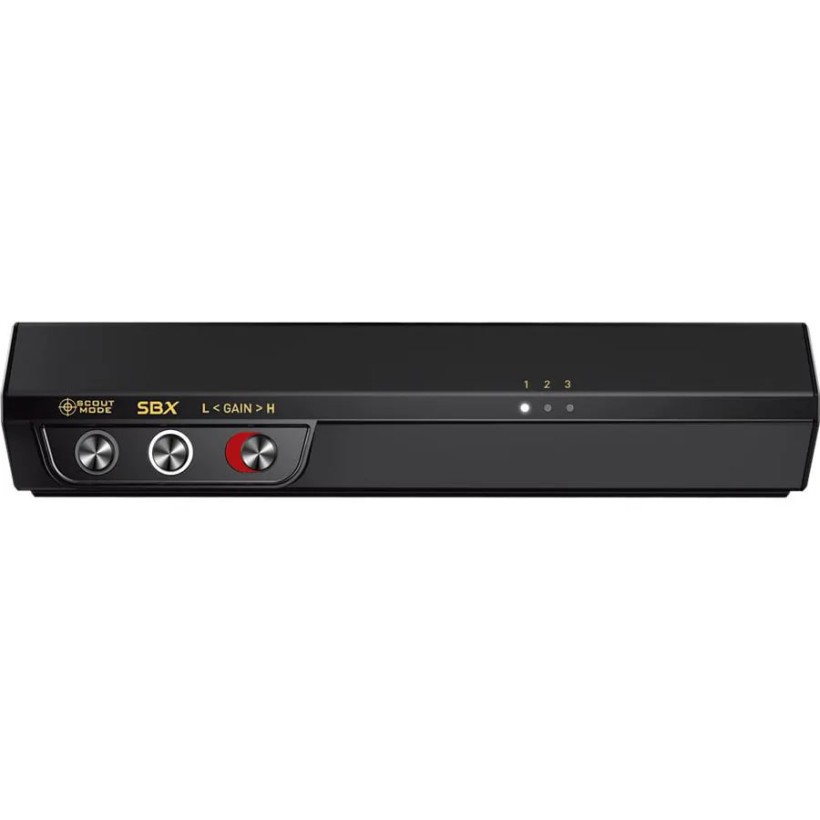 Звукова карта зовнішня Creative Sound BlasterX G6 (70SB177000000)  Фото №4