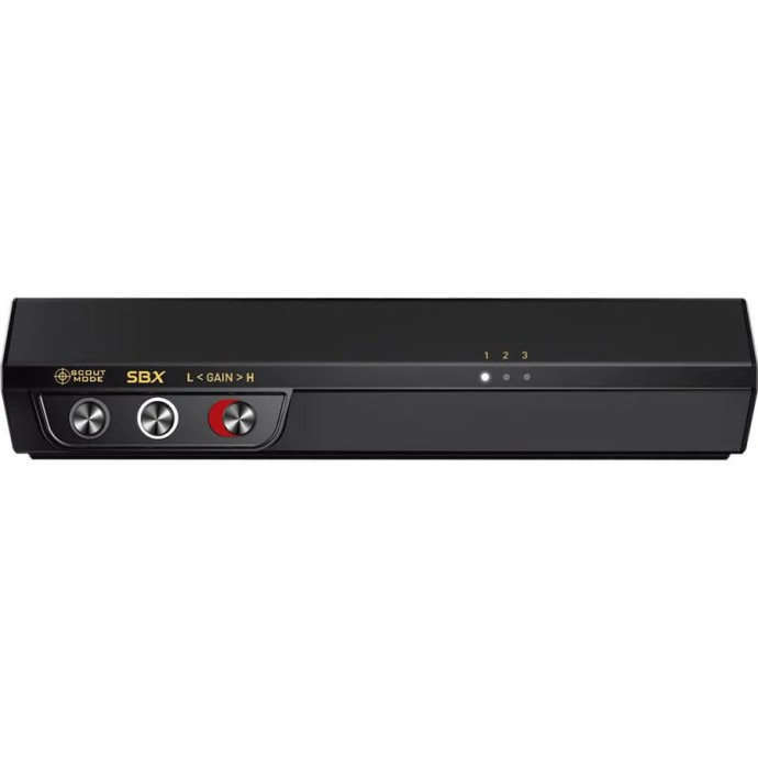 Звуковая карта внешняя Creative Sound BlasterX G6 (70SB177000000)  Фото №4