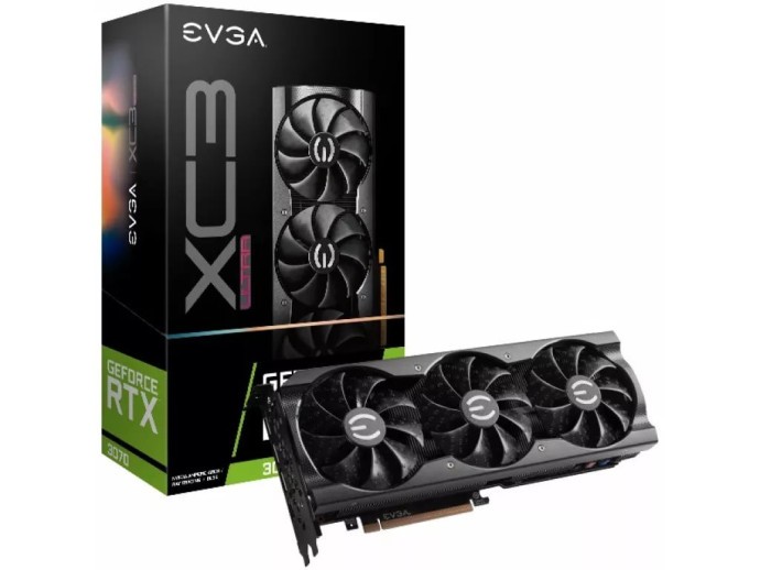 Видеокарта EVGA GeForce RTX 3070 XC3 Ultra Gaming (08G-P5-3755-KR)  Фото №4