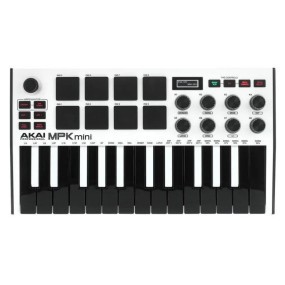 MIDI-клавіатура AKAI MPK Mini MK3 White (SUP_MC2928)