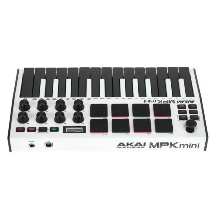 MIDI-клавіатура AKAI MPK Mini MK3 White (SUP_MC2928)  Фото №2