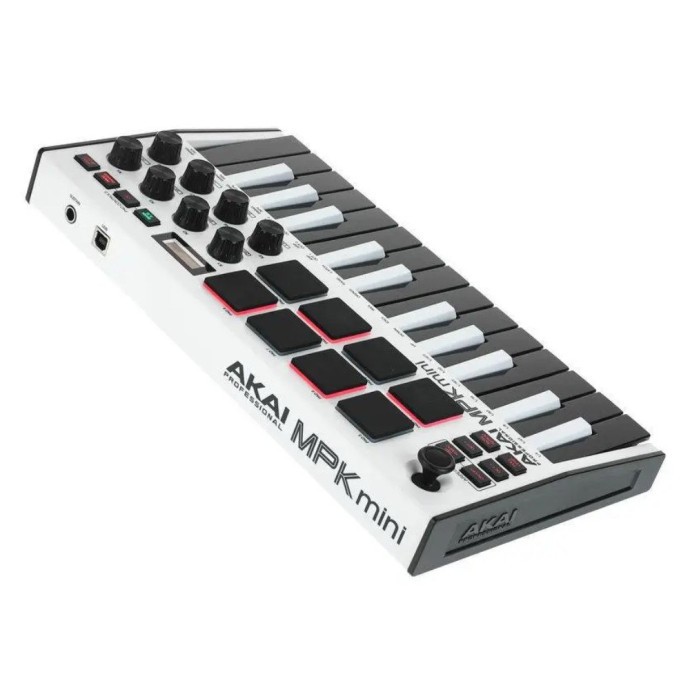 MIDI-клавіатура AKAI MPK Mini MK3 White (SUP_MC2928)  Фото №3