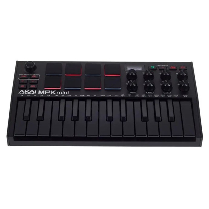 MIDI-клавіатура AKAI MPK Mini MK3 Black (SUP_MC2927)  Фото №1