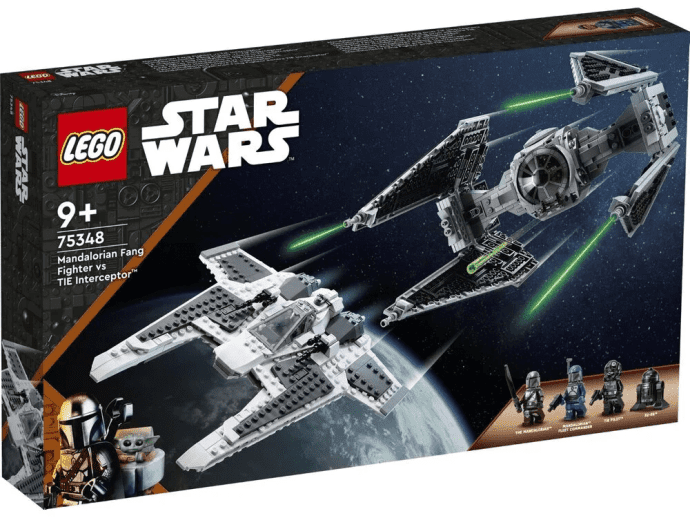 Блоковий конструктор LEGO Star Wars Мандалорський винищувач проти Перехоплювача TIE (75348)  Фото №0
