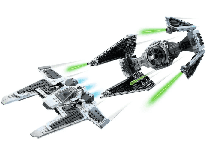 Блоковий конструктор LEGO Star Wars Мандалорський винищувач проти Перехоплювача TIE (75348)  Фото №1