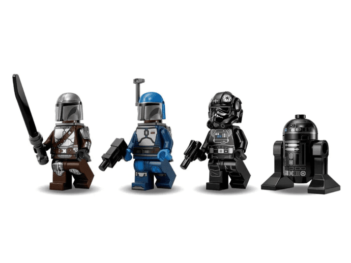 Блоковий конструктор LEGO Star Wars Мандалорський винищувач проти Перехоплювача TIE (75348)  Фото №4
