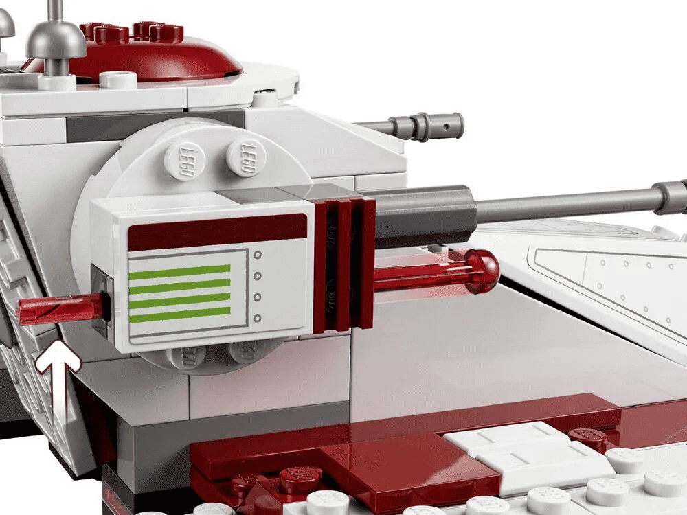 Блоковый конструктор LEGO Боевой танк Республики (75342)  Фото №5