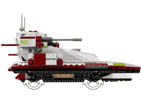 Блоковый конструктор LEGO Боевой танк Республики (75342)  Фото №3