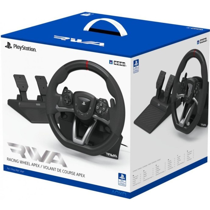 Комплект (кермо, педалі) Hori Racing Wheel APEX for PS5/PS4, PC (SPF-004U)  Фото №4