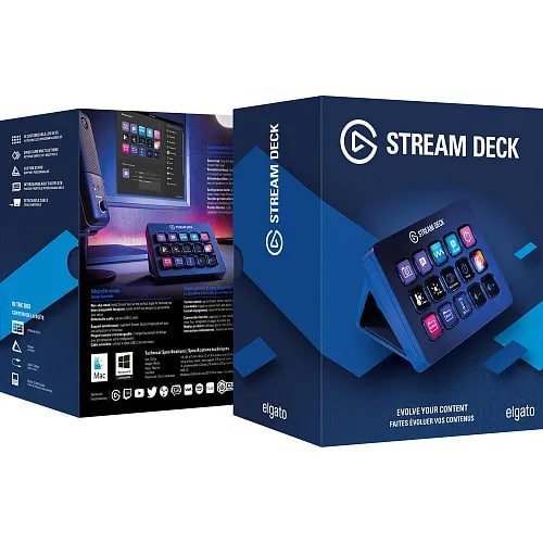 Контролер для стрімінга Elgato Stream Deck MK.2 Black (10GBA9901)  Фото №6