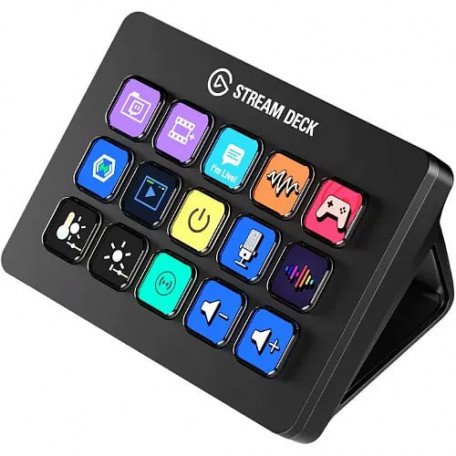 Контролер для стрімінга Elgato Stream Deck MK.2 Black (10GBA9901)