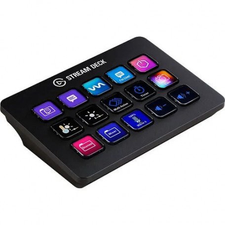 Контролер для стрімінга Elgato Stream Deck MK.2 Black (10GBA9901)  Фото №1