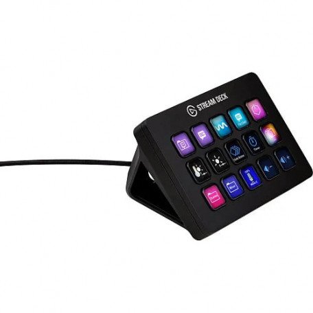 Контролер для стрімінга Elgato Stream Deck MK.2 Black (10GBA9901)  Фото №2