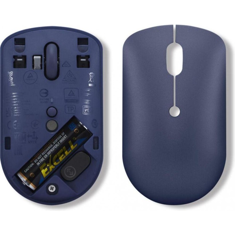 Миша Lenovo 540 USB-C Compact Wireless Abyss Blue (GY51D20871)  Фото №4