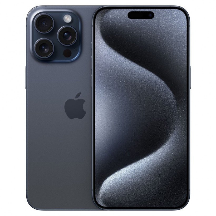 Смартфон Apple iPhone 15 Pro Max (No box) 1TB Blue Titanium (MU7K3)  Фото №0