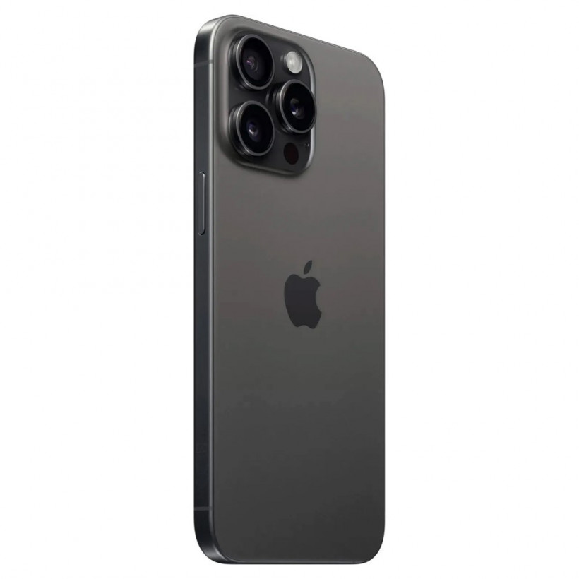 Смартфон Apple iPhone 15 Pro 128GB eSIM Black Titanium (MTQM3)  Фото №0