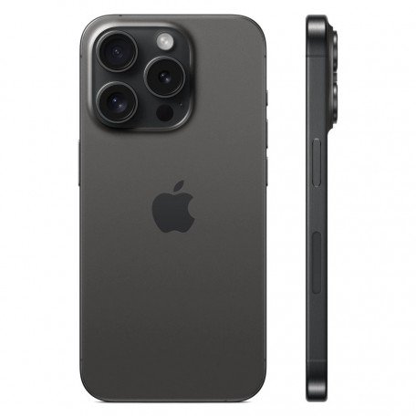 Смартфон Apple iPhone 15 Pro 256GB eSIM Black Titanium (MTQR3)  Фото №2