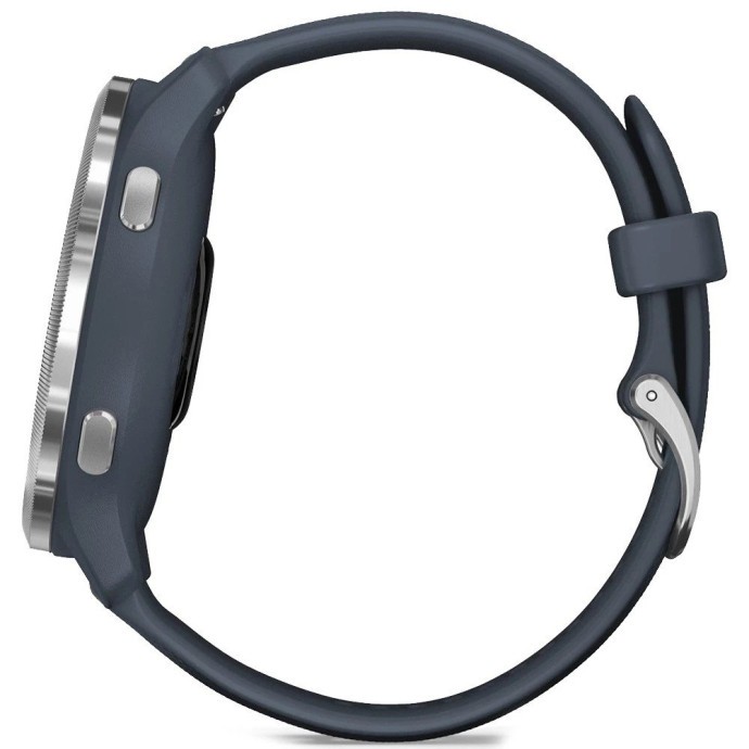 Смарт-часы Garmin Venu 2 Silver Bezel with Granite Blue Case and Silicone Band (010-02430-10/00)  Фото №4