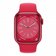 Смарт-годинник Apple Watch Series 8 GPS 41mm PRODUCT RED Aluminum Case w. PRODUCT RED S. Band - S/M (MNUG3)